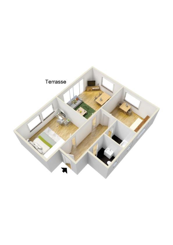 Im Koenigswinkel Apartment ชวานเกา ภายนอก รูปภาพ
